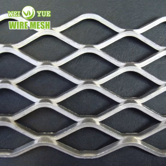 Architectural Decorative Stainless Steel Aluminum Perforated Expanded Mesh Metal Sheet for Fence/Wall Cladding/Ceiling Panels/Facade
