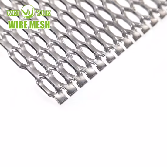 Architectural Decorative Stainless Steel Aluminum Perforated Expanded Mesh Metal Sheet for Fence/Wall Cladding/Ceiling Panels/Facade