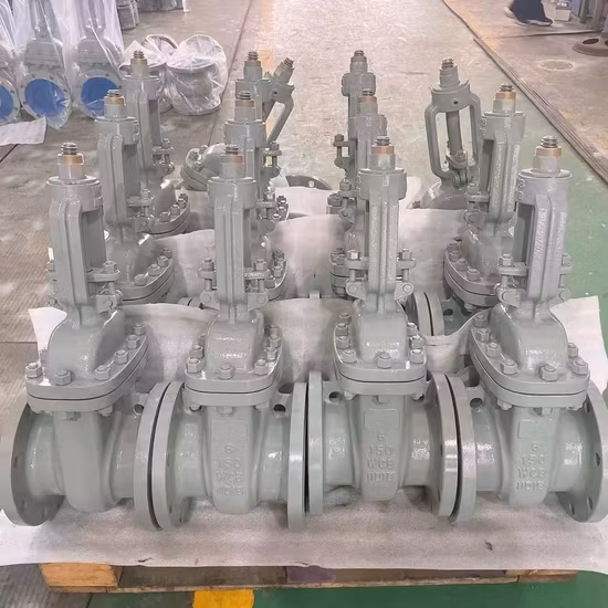 API 600/ASME B16.34 A216 Wcb CF8 CF8m Lcb Lcc ゲート バルブ